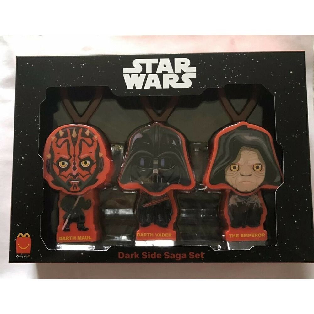 2019 McDonalds STAR WARS Rise of Skywalker Toys DARK SIDE SAGA Promo Set